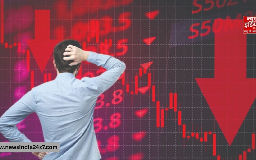 Sensex में भारी गिरावट: शेयर बाजार धड़ाम, 931 अंक टूटकर बंद