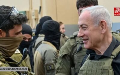 इज़रायली PM नेतन्याहू ने लेबनान का किया दौरा, लड़ाई में शामिल अपने सैनिकों की सराहना की और बढ़ाया मनोबल