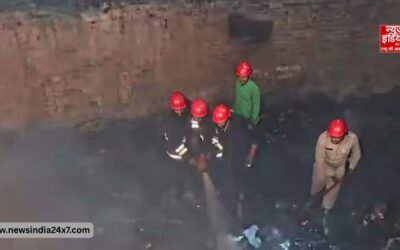 दिल्ली में भीषण आग का कहर: झुग्गियों में सो रहे 3 लोग जिंदा जले