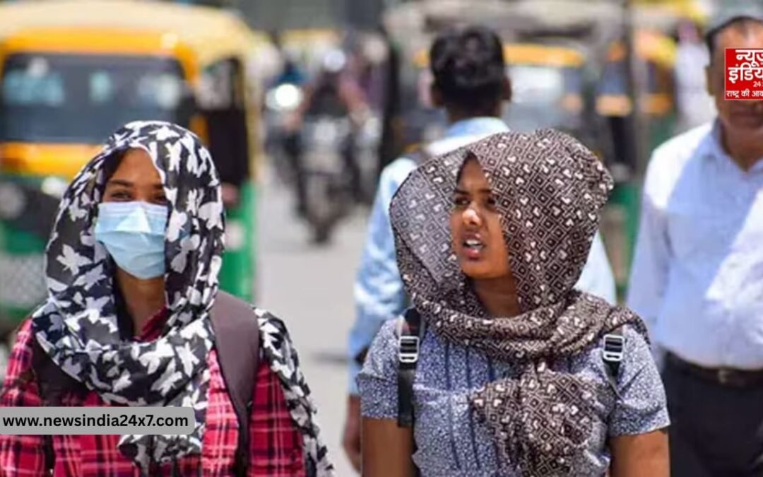 बारिश भी बेअसर! उत्तर भारत में आग उगलता आसमान, 45°C के पार पारा