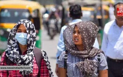 बारिश भी बेअसर! उत्तर भारत में आग उगलता आसमान, 45°C के पार पारा