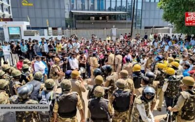 नोएडा में मजदूर आंदोलन के बाद बड़ा प्रहार! 43 ठेकेदारों पर शिकंजा, 10 के लाइसेंस तत्काल रद्द