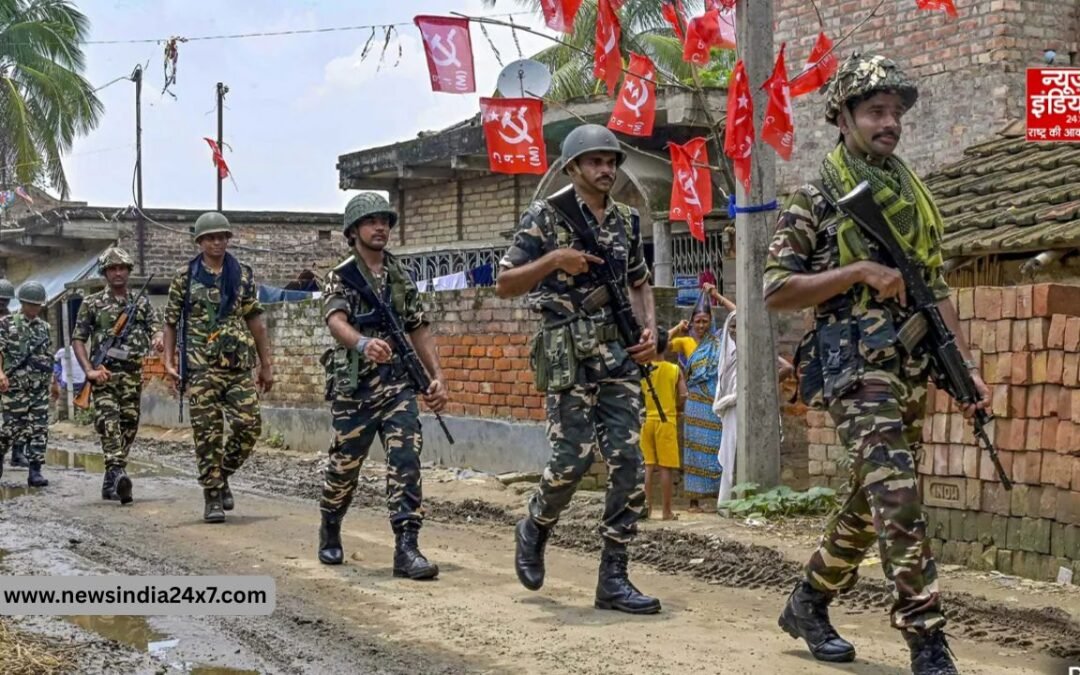 पश्चिम बंगाल में वोटिंग से पहले हिंसा का विस्फोट! BJP उम्मीदवार के घर के बाहर गोलियां, CISF जवान घायल