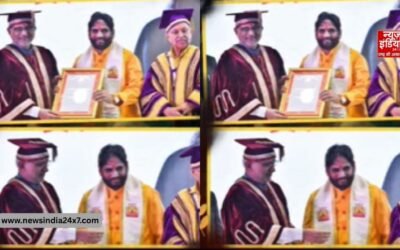 ज्योतिष जगत में बड़ा सम्मान, उपराष्ट्रपति के हाथों हरि सिंह रावत को मिली मानद उपाधि, IIMT मेरठ में ऐतिहासिक पल