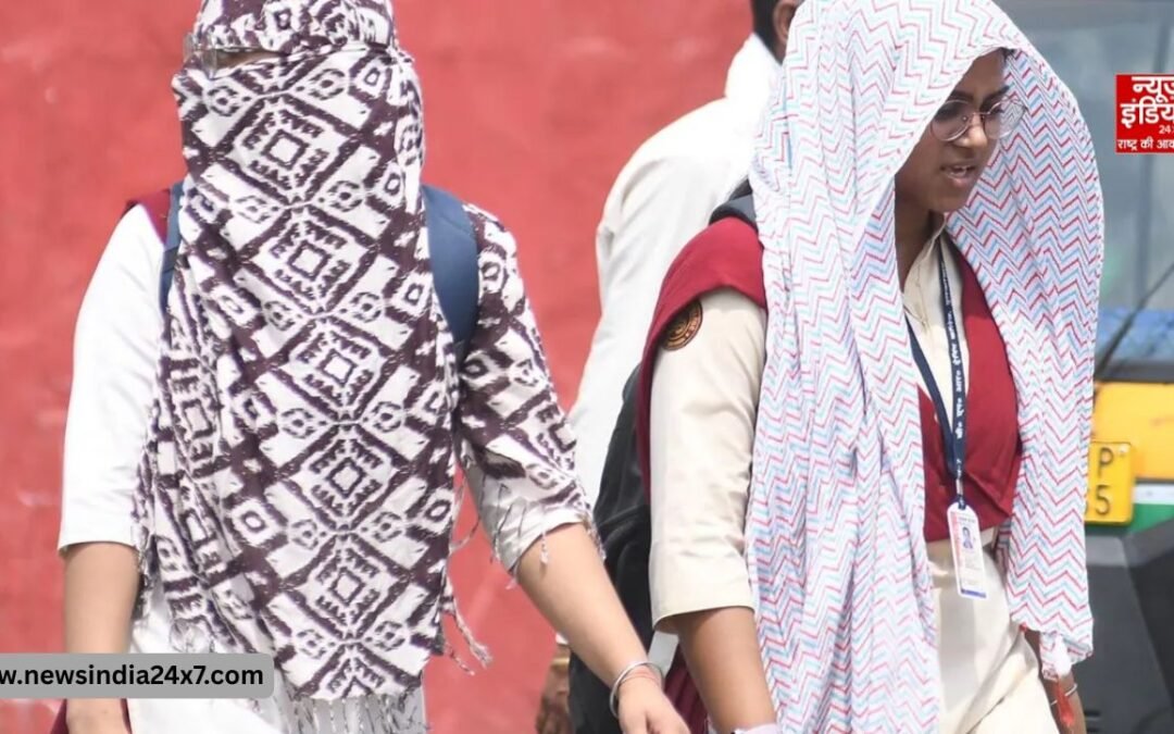 दिल्ली-NCR में गर्म हवाओं ने बढ़ाई परेशानी, UP-राजस्थान और महाराष्ट्र के 7 शहरों में 46°C के पार पहुंचा तापमान
