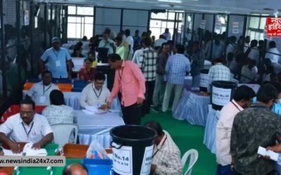 गुजरात नगर निगम चुनाव में बीजेपी का जलवा: 4 पर कब्जा, 11 में बढ़त बरकरार