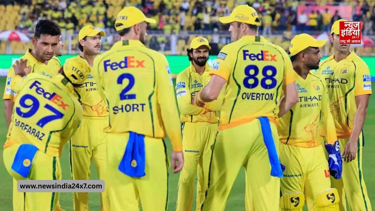 CSK का दमदार शो