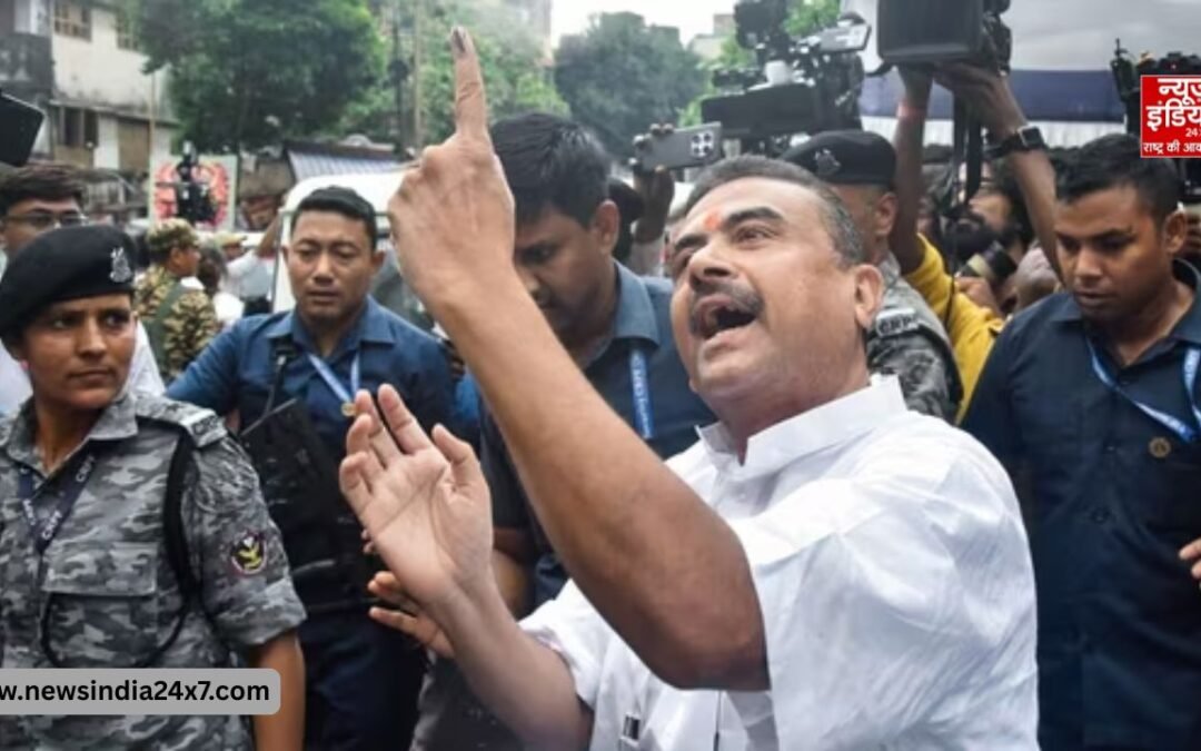 बंगाल में शाम 5 बजे तक हुई 90% वोटिंग, BJP ने TMC पर लगाया धांधली का आरोप, कहा- ‘पुलिसकर्मी ने TMC को वोट देने को कहा’