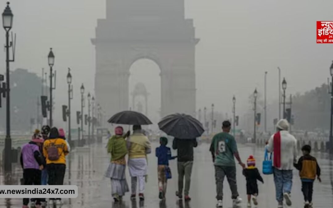 दिल्ली-नोएडा समेत पूरे NCR में बदला मौसम, कई जगह तेज हवाओं के साथ हुई बारिश, गिरे ओले