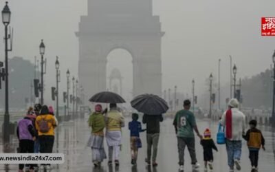 दिल्ली-नोएडा समेत पूरे NCR में बदला मौसम, कई जगह तेज हवाओं के साथ हुई बारिश, गिरे ओले