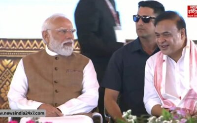 हिमंता ने असमिया में ली CM पद की शपथ; मंच पर मौजूद रहे PM मोदी व अमित शाह समेत कई नेता