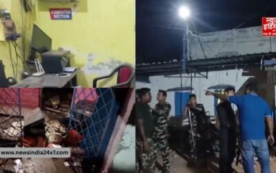 आसनसोल में बवाल: पुलिस चौकी पर पथराव, उपद्रवियों ने वाहनों में की तोड़फोड़