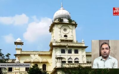 लखनऊ यूनिवर्सिटी के असिस्टेंट प्रोफेसर पर छात्रा से अश्लील बातचीत का आरोप, पुलिस हिरासत में लिया गया