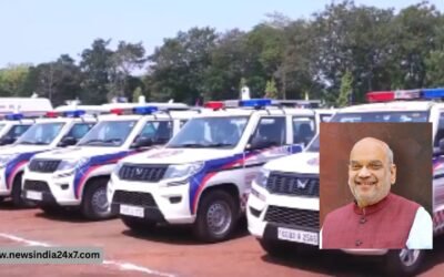 छत्तीसगढ़: डायल-112 सिस्टम हुआ और मजबूत, 400 नए वाहनों को अमित शाह ने दिखाई हरी झंडी