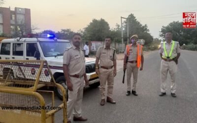 चंबल में अवैध बजरी खनन पर बड़ा एक्शन, 16 घाटों पर पुलिस की मोबाइल टीमें तैनात