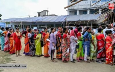 फाल्टा में 285 बूथों पर मतदान जारी, TMC प्रत्याशी के हटते ही बढ़ी सियासी गर्मी; सुरक्षा के कड़े इंतजाम