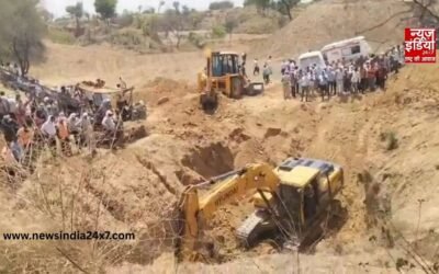 पन्ना में दर्दनाक हादसा, कुएं की खुदाई के दौरान मिट्टी धंसी; 5 मजदूर दबे