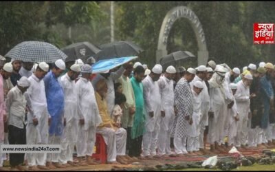 कोलकाता में बदला नमाज का स्थान, रेड रोड पर पहली बार दिखा अलग नजारा