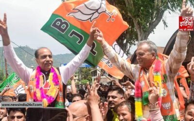 हिमाचल की जनता ने बदला राजनीतिक समीकरण, बीजेपी ने मारी बाजी