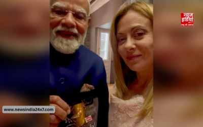 पीएम मोदी ने जॉर्जिया मेलोनी को दी मेलोडी टॉफी, इटली दौरे का वीडियो सोशल मीडिया पर वायरल