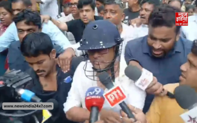 सोनारपुर में अभिषेक बनर्जी पर हमला, भीड़ ने किया विरोध प्रदर्शन