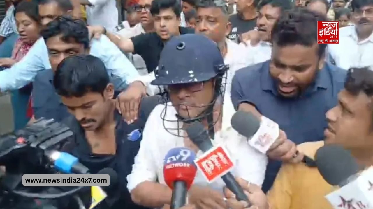 Abhishek Banerjee Attack Sonarpur during protest