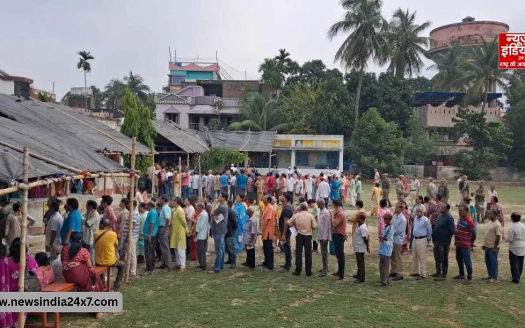 TMC कार्यकर्ताओं पर धमकी और वोटिंग रोकने के आरोप, बंगाल री-पोलिंग में हंगामा, दोपहर 3 बजे तक 72.43% मतदान