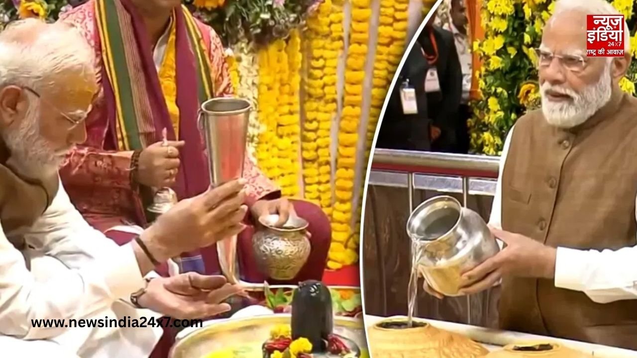 PM Modi Somnath Maha Abhishek