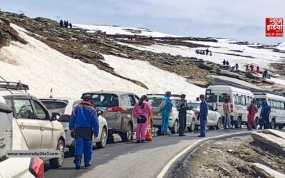 मनाली से चमोली तक पर्यटकों का सैलाब, हिल स्टेशनों पर जाम से थमी रफ्तार