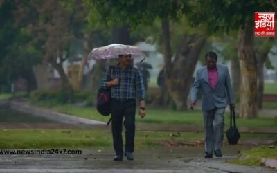 दिल्ली-एनसीआर समेत कई राज्यों में मौसम बदला, बारिश और तेज हवाओं का अलर्ट जारी