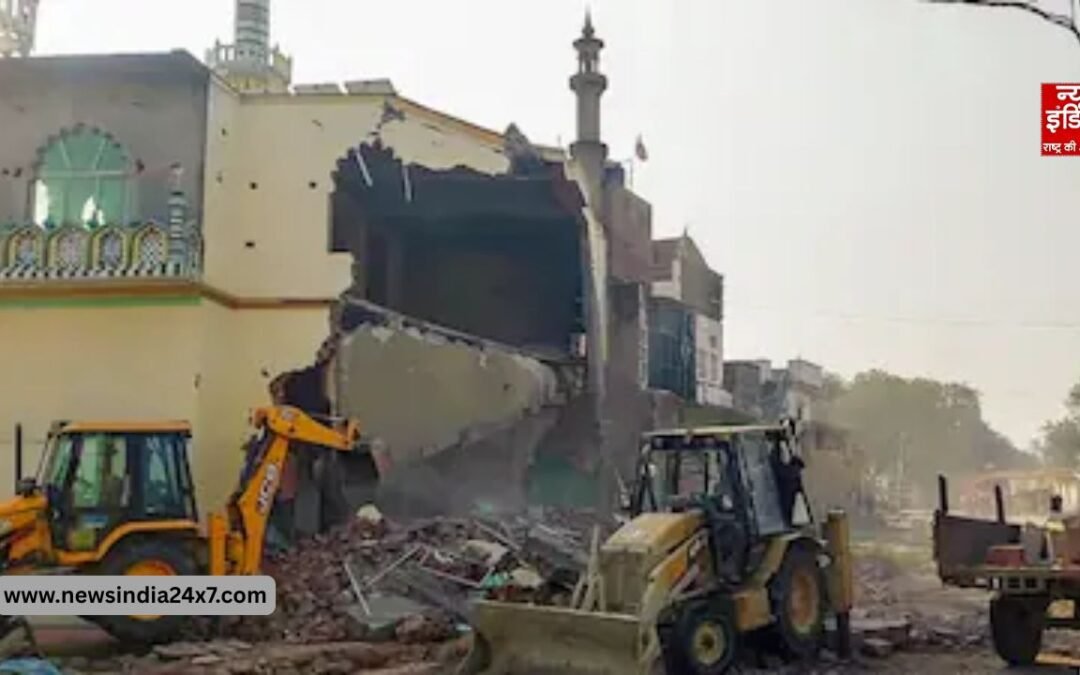 Jaipur: 5 बजे सुबह घेराबंदी, बैरिकेडिंग और कार्रवाई, जयपुर में गिरी बहुमंजिला नूरानी मस्जिद