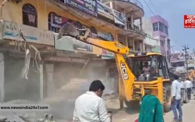 Bihar: मोतिहारी में सम्राट चौधरी का बुलडोजर एक्शन, अतिक्रमण पर चला प्रशासन का डंडा
